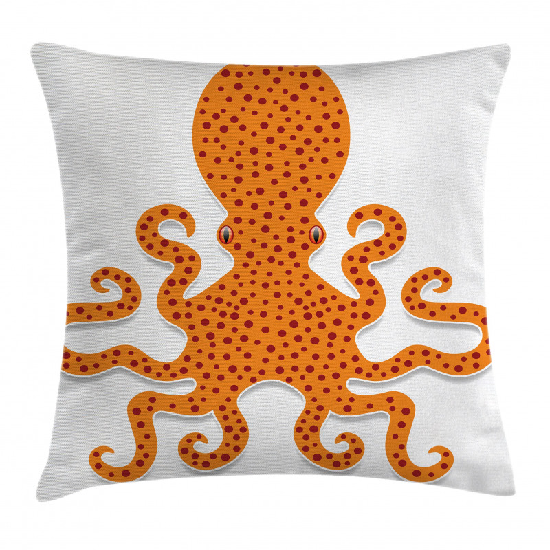 Octopus Marine Mosters Pillow Cover