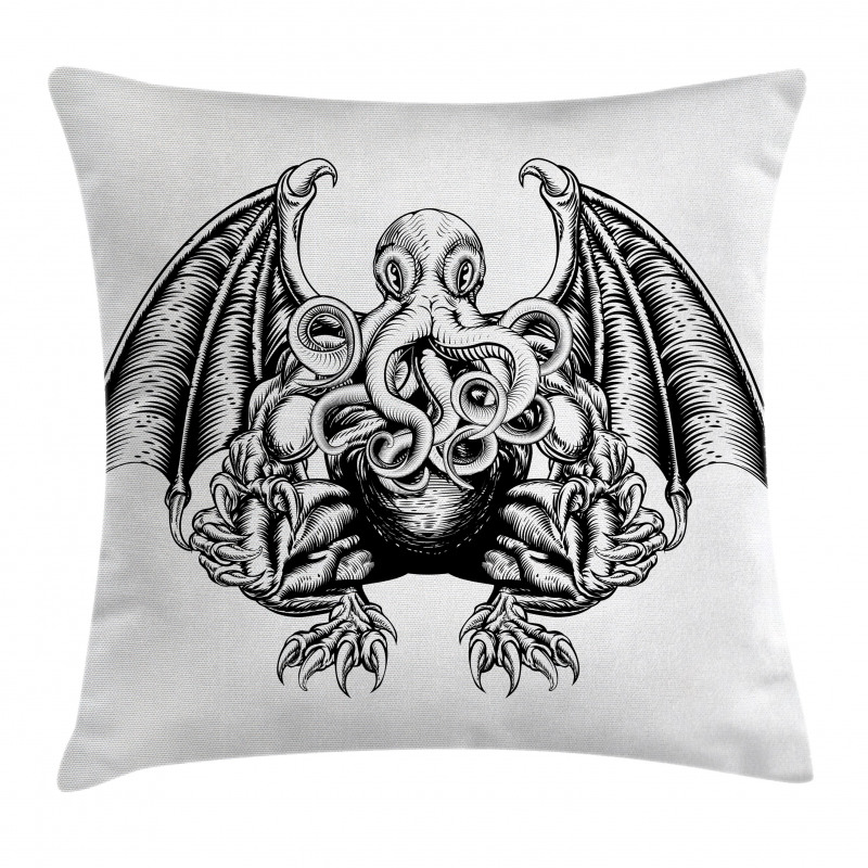 Cosmic Evil Monster Pillow Cover