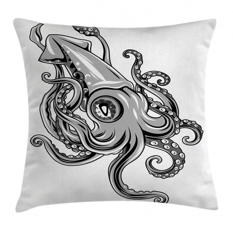 Animal Cuttlefish Sea Pillow Cover