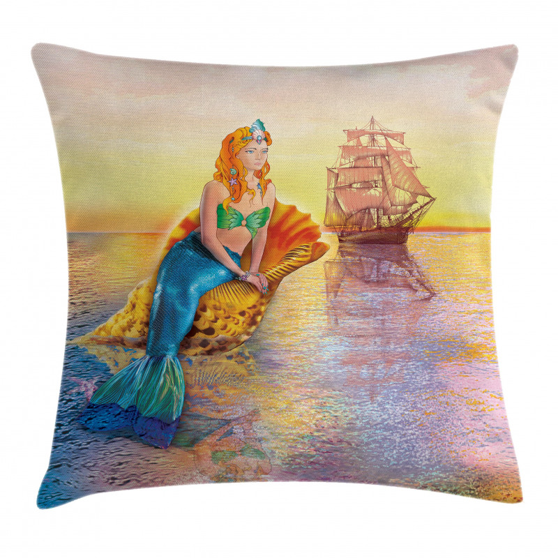 Mythical Ocean Pillow Cover