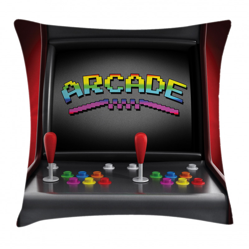 Arcade Retro Fun Pillow Cover