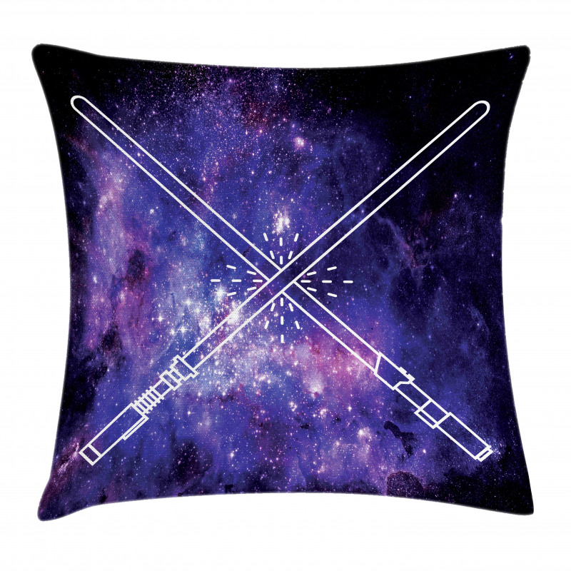 Outer Space Fantasy Pillow Cover