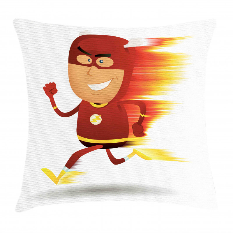 Bolt Man with Lghts Pillow Cover