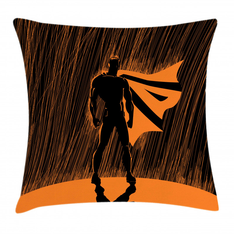 Super Powered Hero Pillow Cover