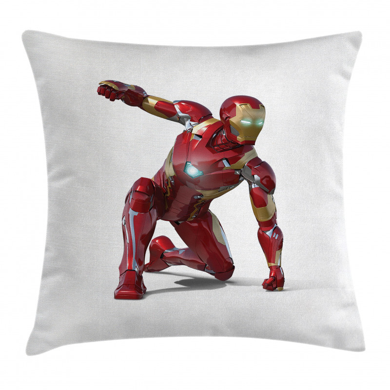 Robot Hero Costume Pillow Cover