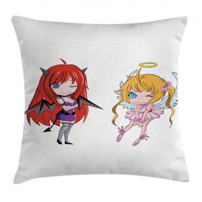 Japanese Fairytale Art Pillow Cover