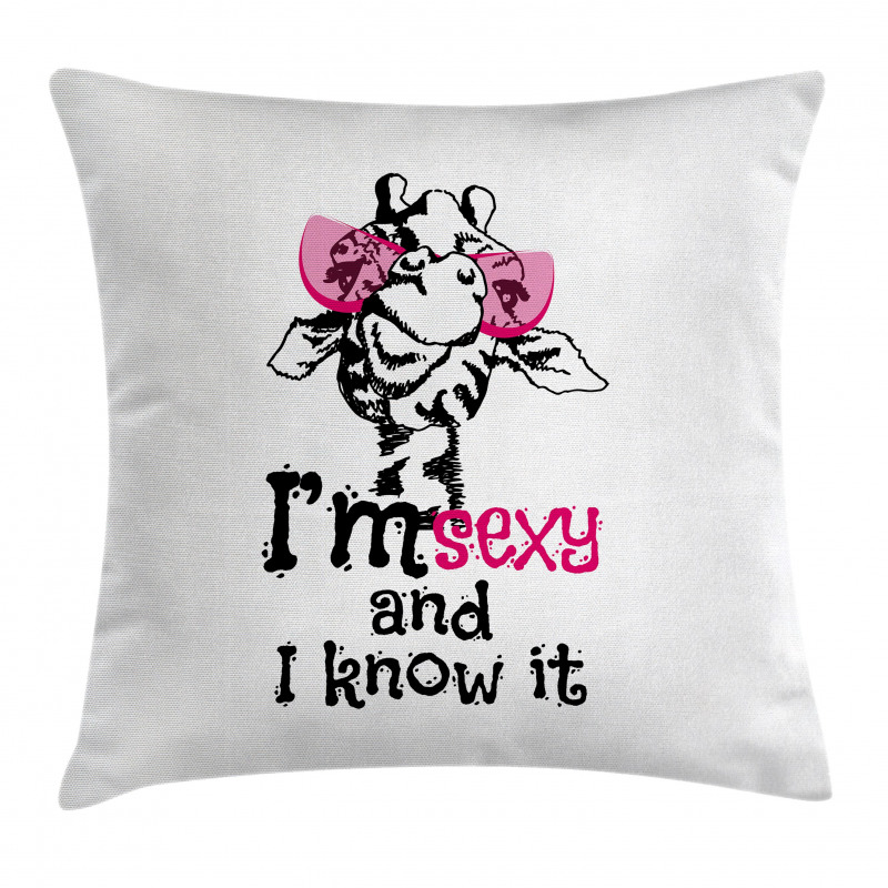 Funny Animal Fashion Pillow Cover