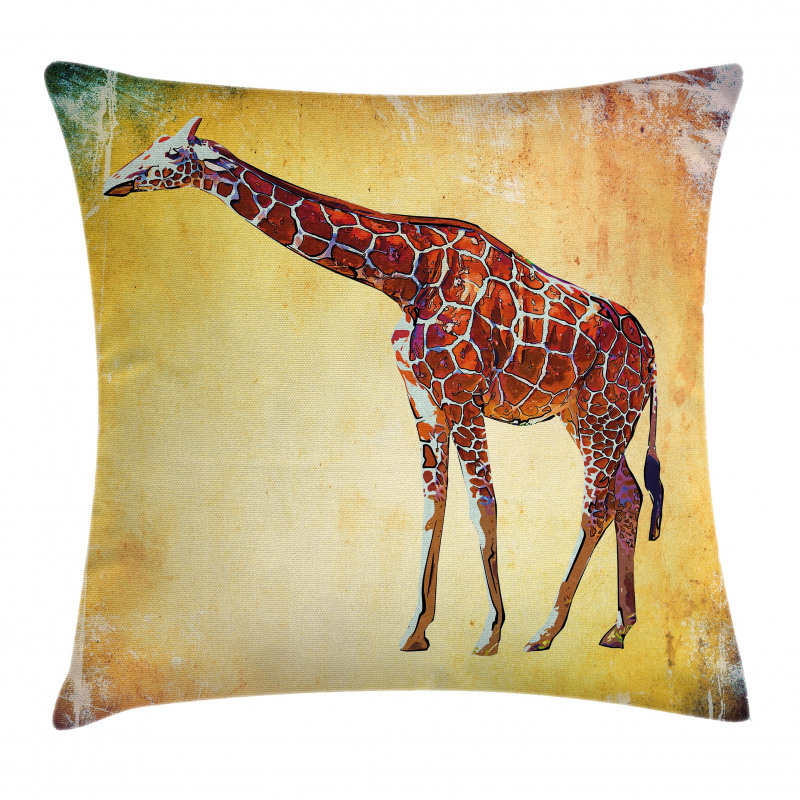 Vintage Scenic Pillow Cover