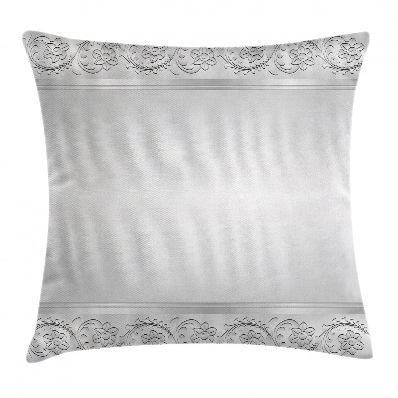 Classical Bridal Floral Motif Pillow Cover