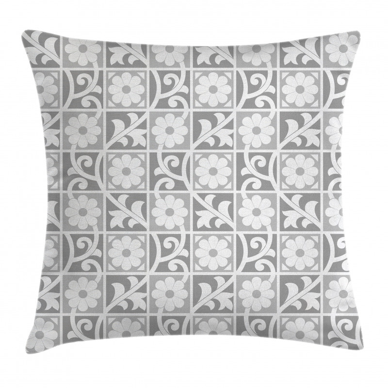 Royal Floral Ornaments Pillow Cover