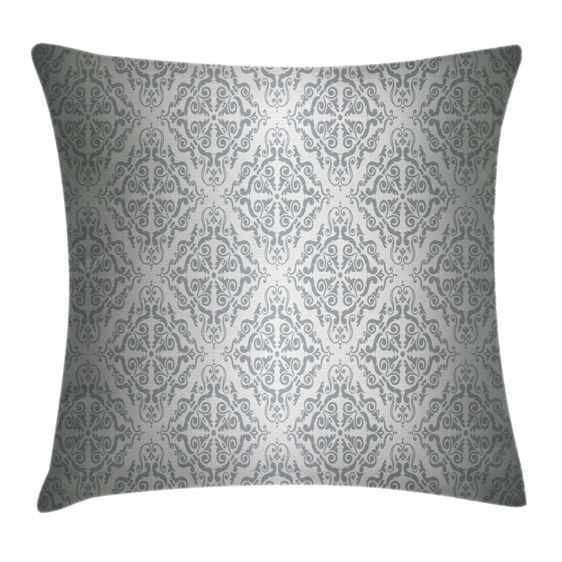 Monochrome Victorian Pillow Cover