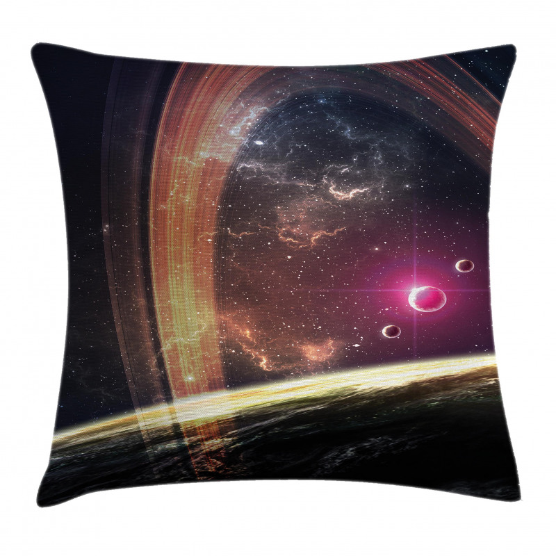 Nabula Dust with Stars Pillow Cover