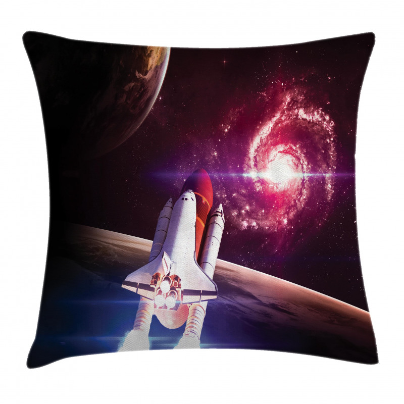 Milky Way Galactic Theme Pillow Cover