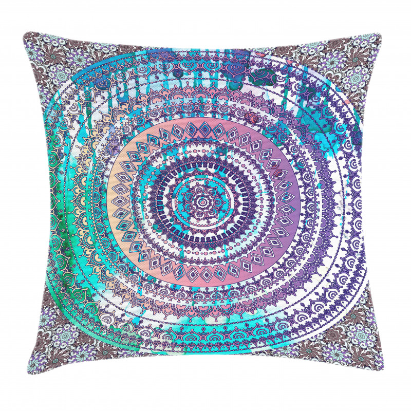 Mandala Eastern Pillow Cover