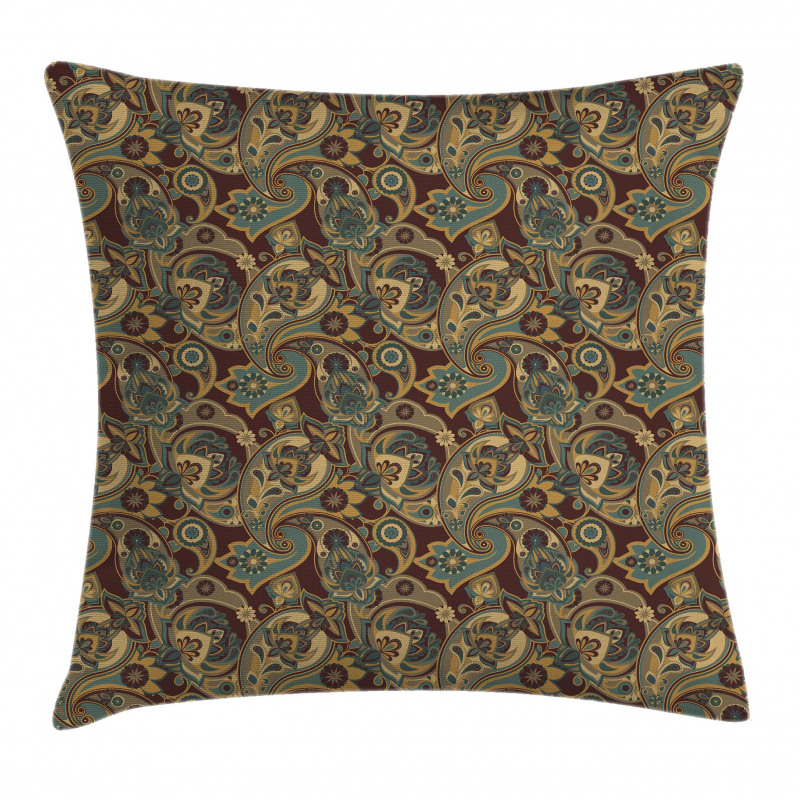 Persian Hippie Florets Pillow Cover