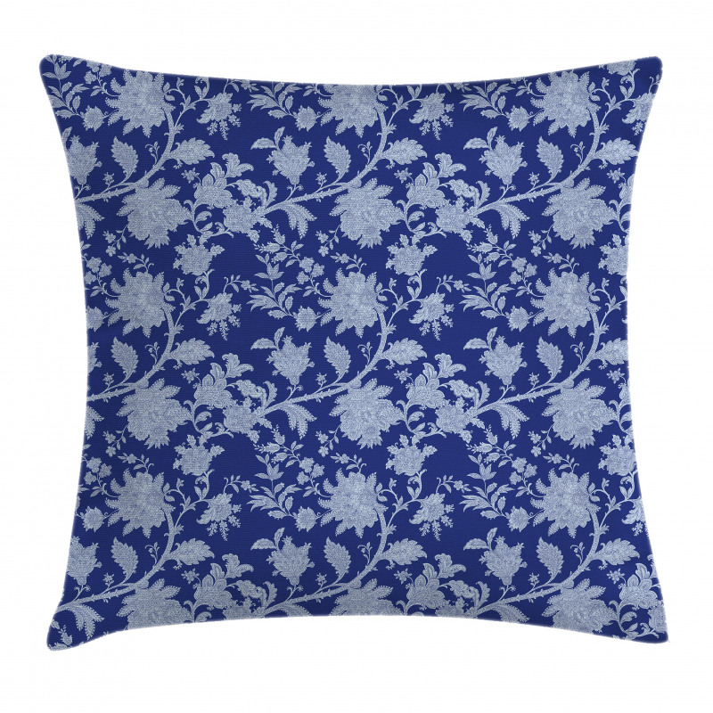 Paisley Pattern Ottoman Pillow Cover