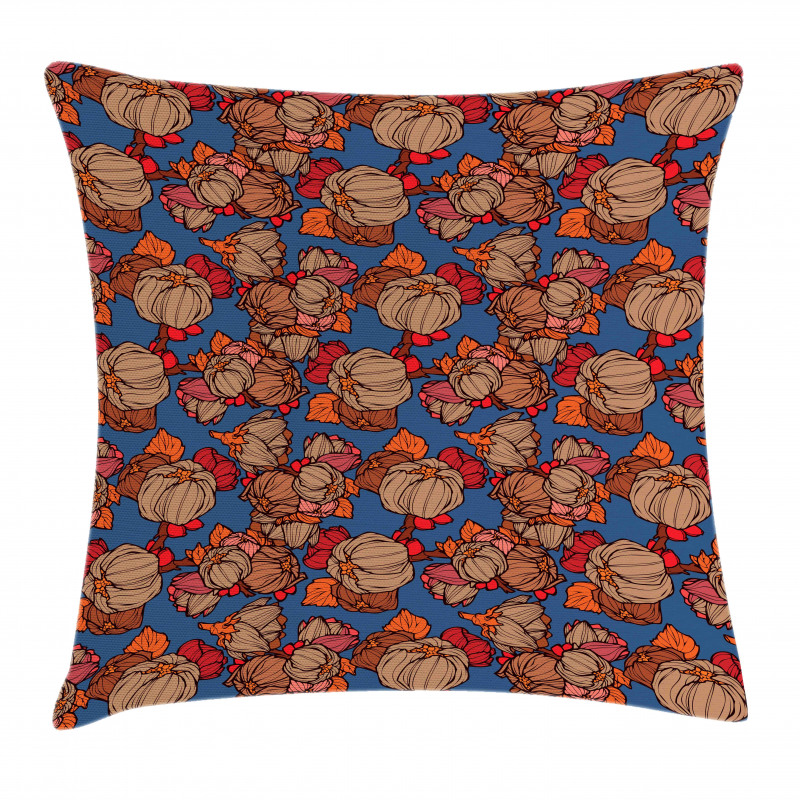Funk Art Flower Pattern Pillow Cover