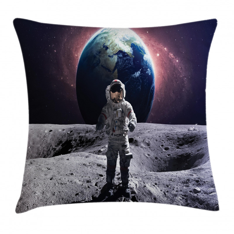 Brace Astronaut Cosmos Pillow Cover