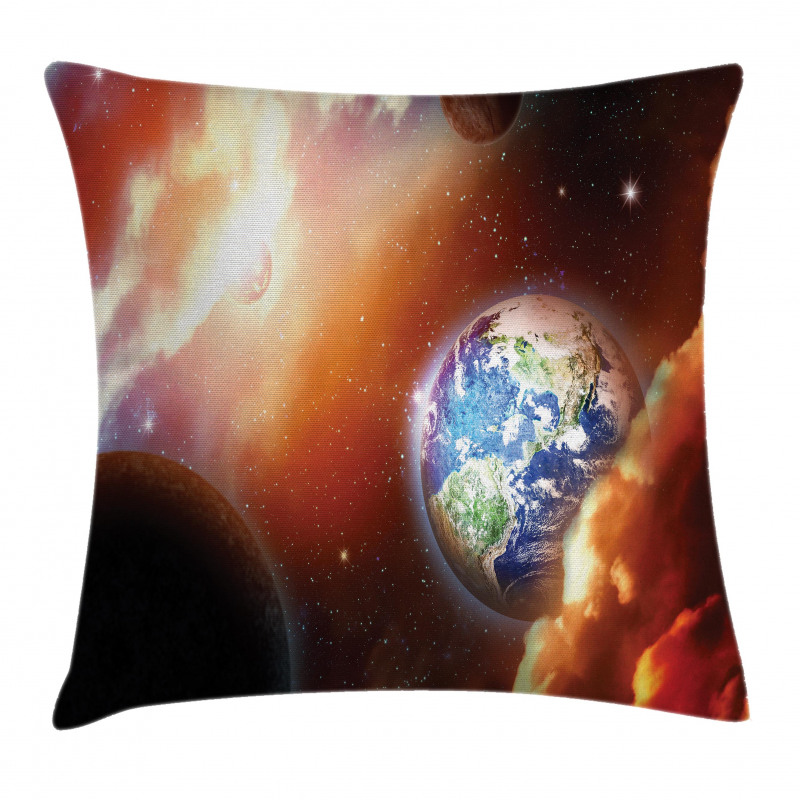 Nebula Stars in Solar Pillow Cover