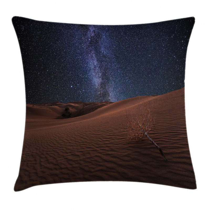 Desert Lunar Life on Mars Pillow Cover