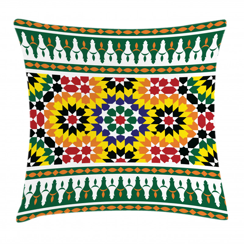 Vibrant Pattern Pillow Cover