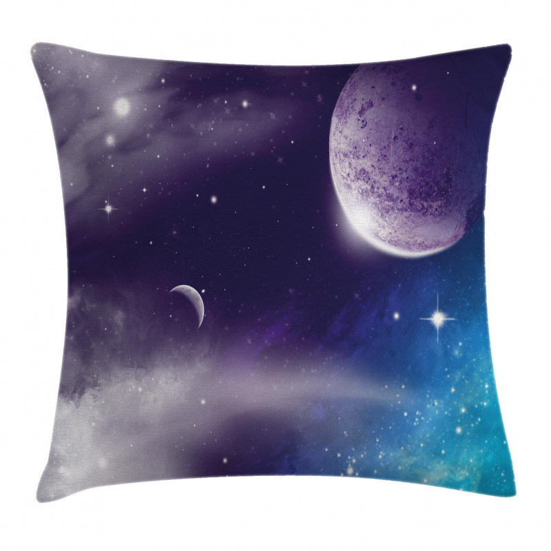 Starry Night Sky Scenery Pillow Cover