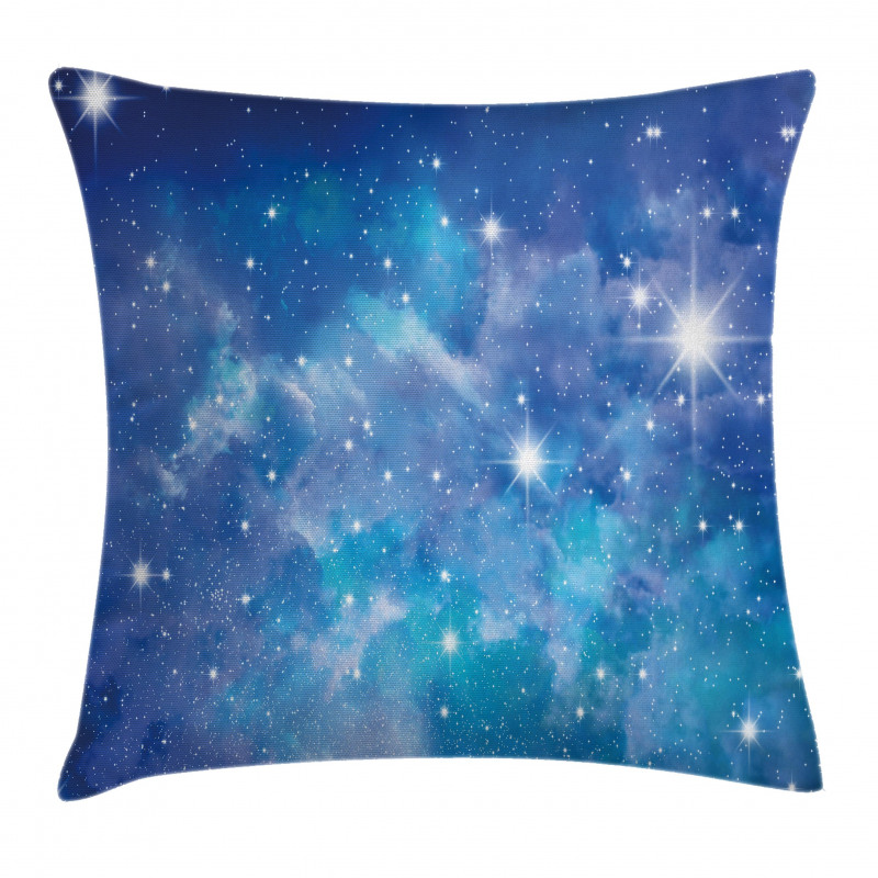 Planet Star Clusters Pillow Cover