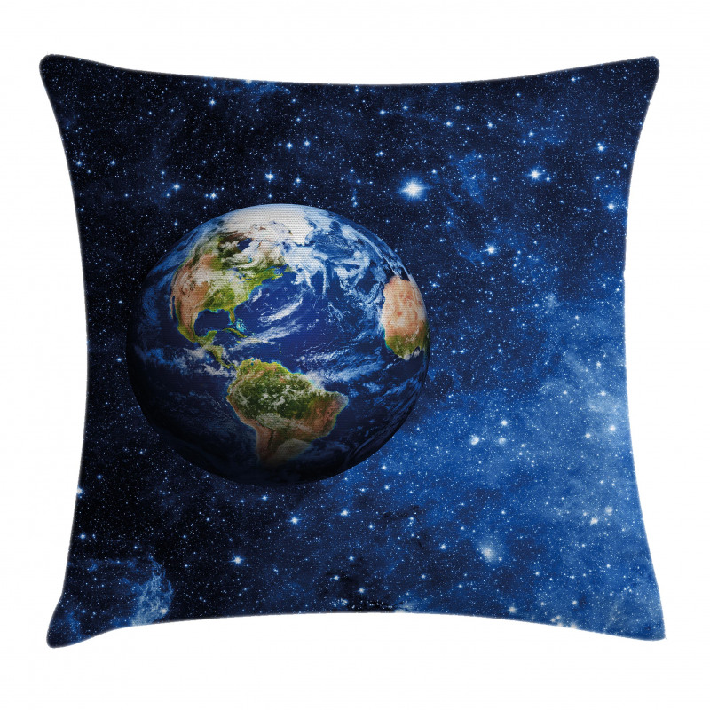 Planet Earth Solar System Pillow Cover