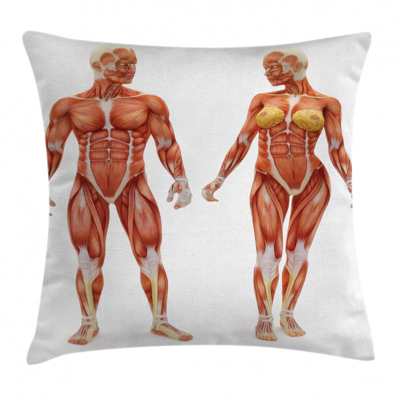Male Human Body Pillow Cover