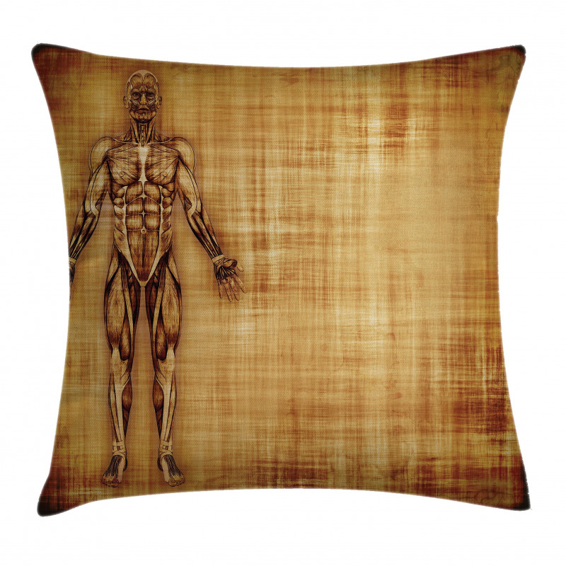 Human Body Style Pillow Cover