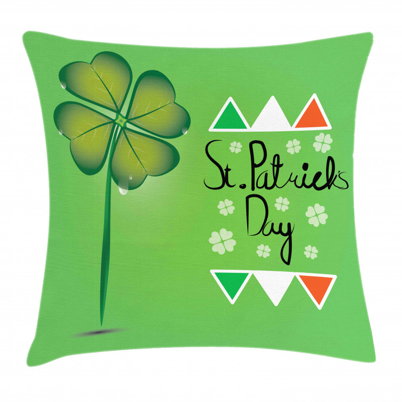 Clover Leaf Flags Pillow Cover