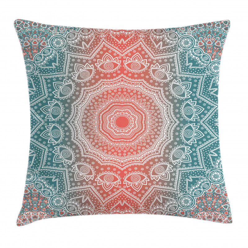 Modern Mandala Pillow Cover