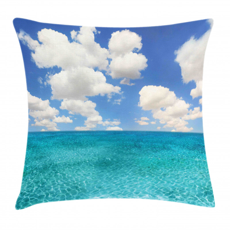 Tropical Island Beach Pillow Cover