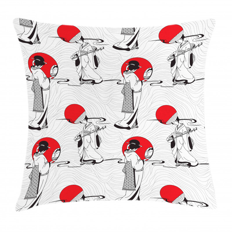 Modern Japanese Pillow Cover