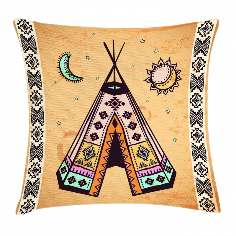 Native Bohemian Signs Pillow Cover