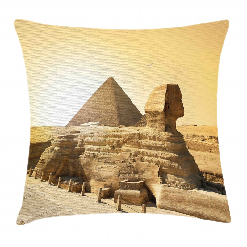 Egptian Pyramids Pillow Cover