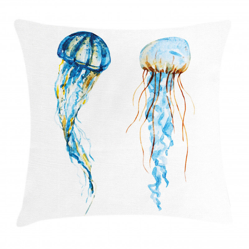 Jellyfish Exotic Sea Pillow Cover