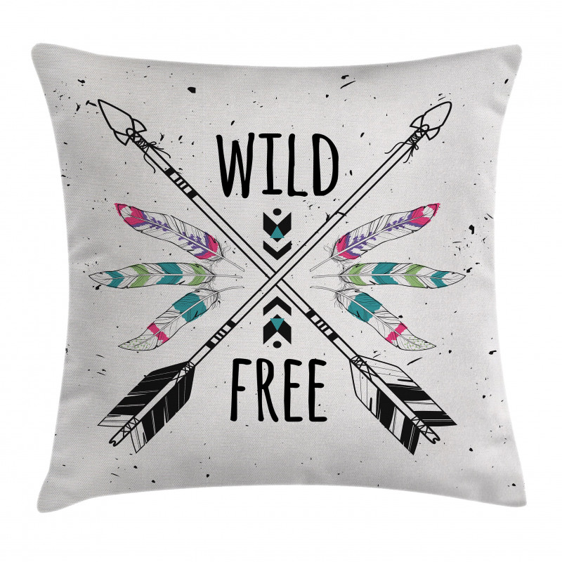 Arrows Words Native Pillow Cover