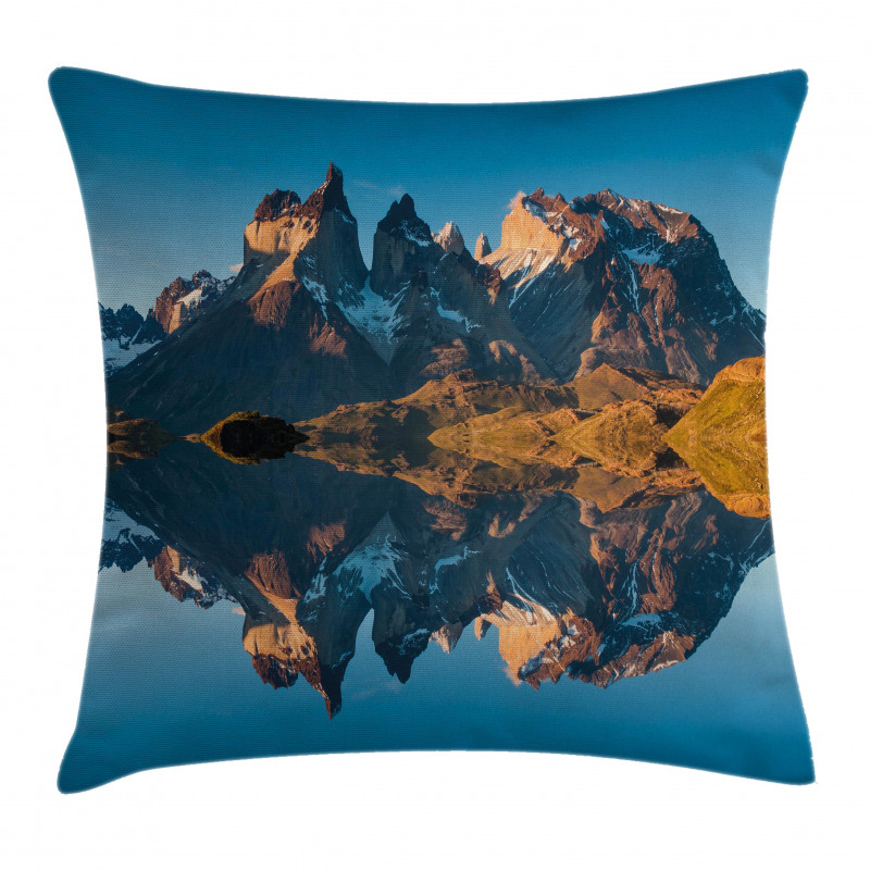 Majestic Rocky Mountain Pillow Cover