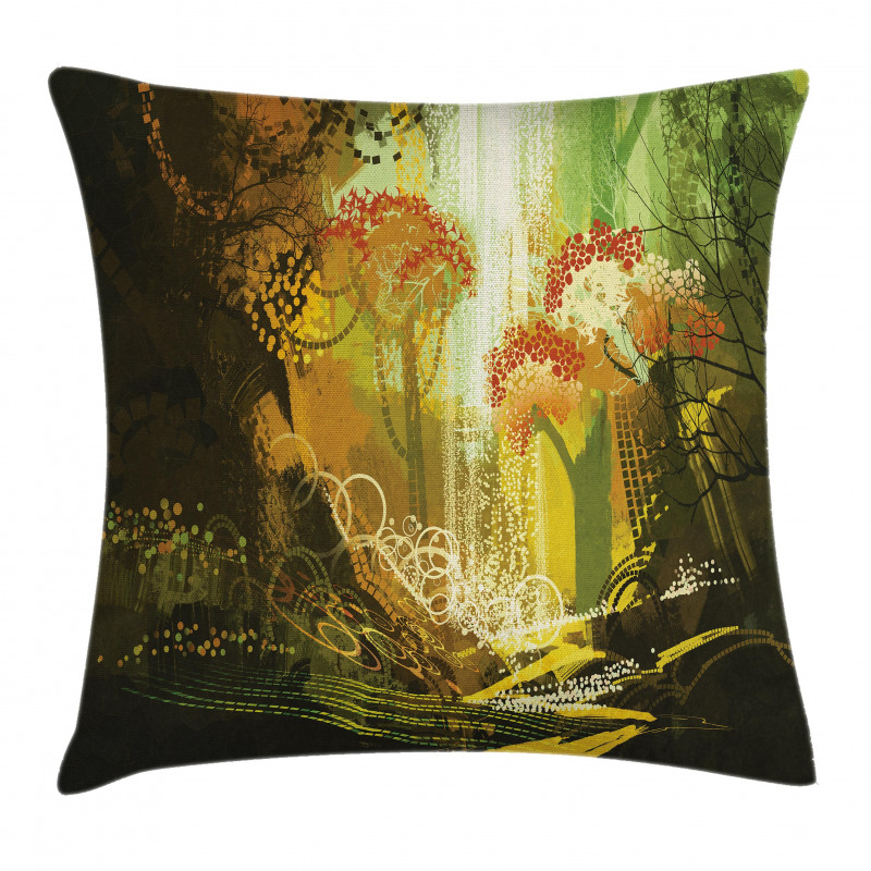 Vivid Autumn Season Pillow Cover