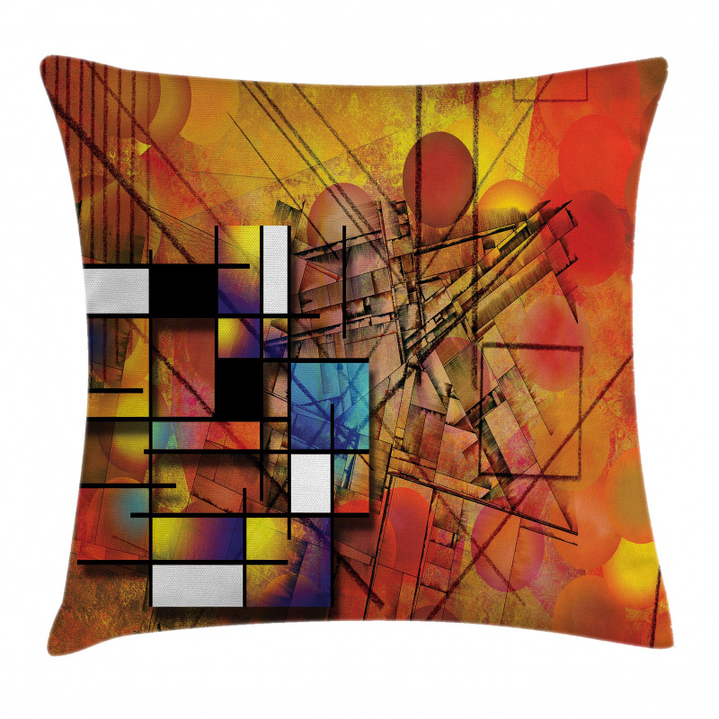 Geometric Image Pillow Cover