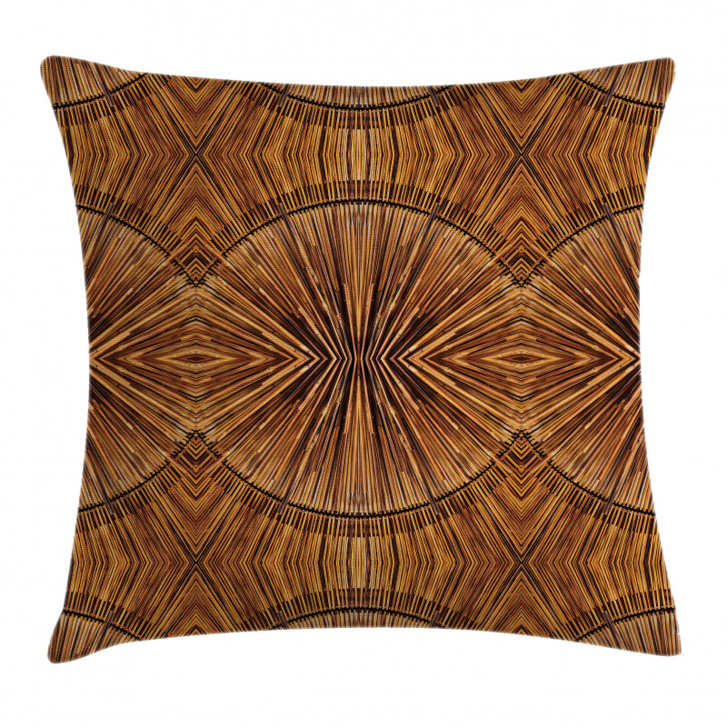 Eastern Bamboo Pattern Pillow Cover