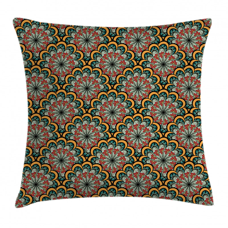 Moroccan Wave Pillow Cover