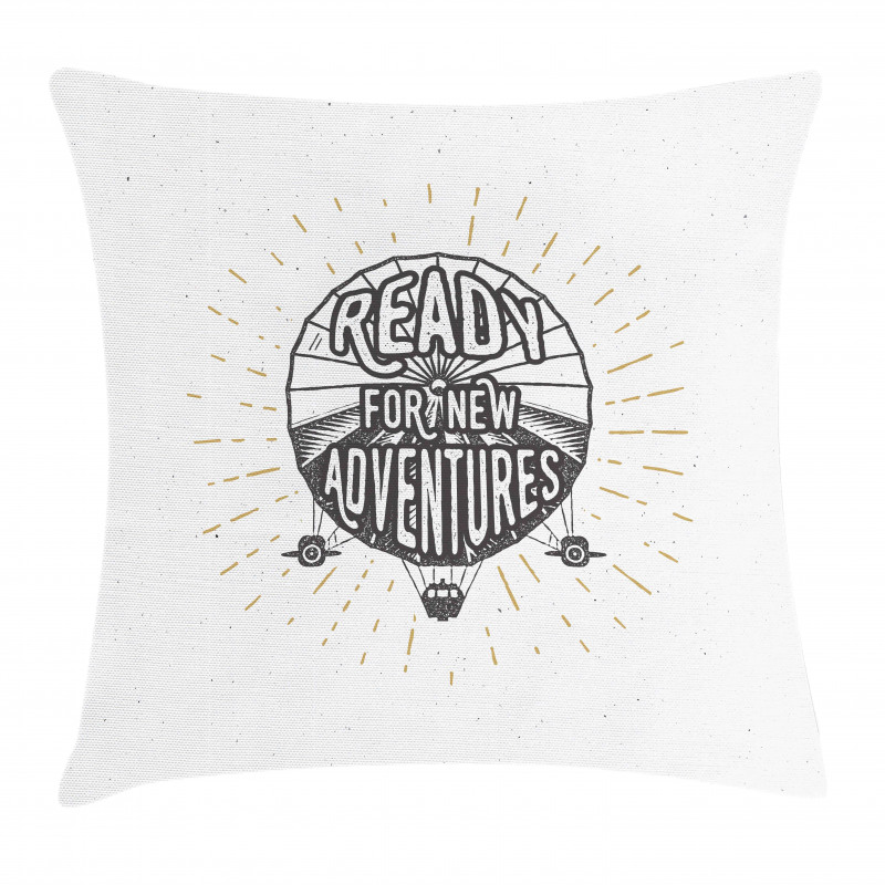 Motivational Adventure Pillow Cover