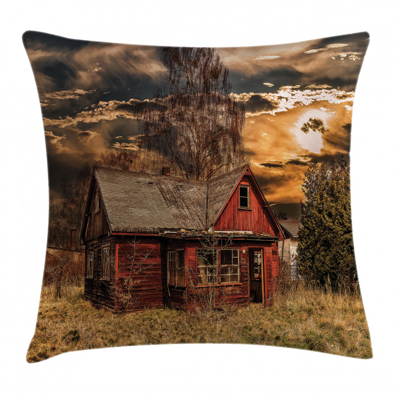 Horror Movie Theme Pillow Cover