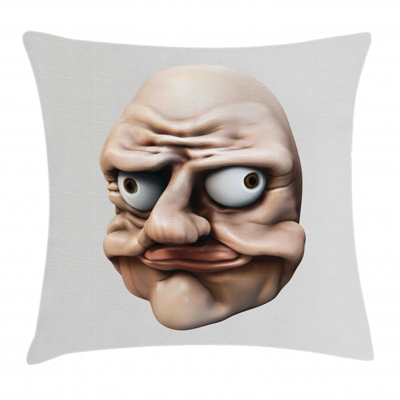 Grumpy Internet Troll Pillow Cover