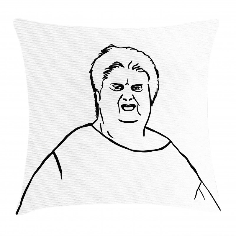 Internet Character Meme Pillow Cover