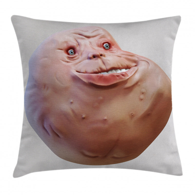 Forever Alone Rage Face Pillow Cover