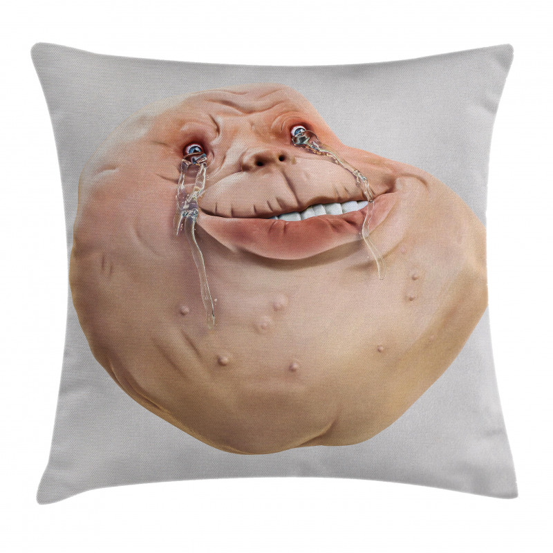 Forever Alone Meme Emoji Pillow Cover