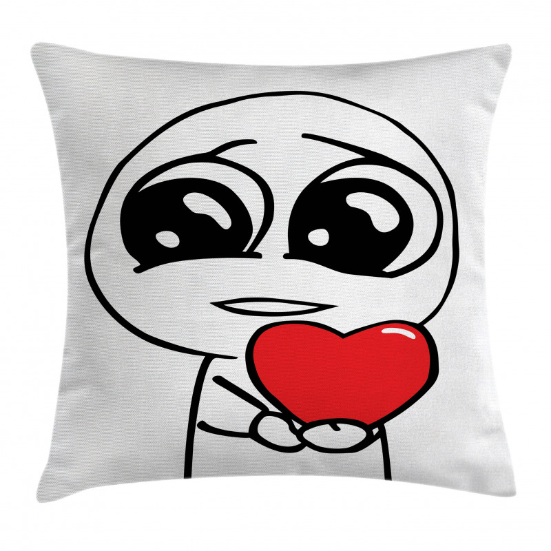 Lover Romance Meme Pillow Cover